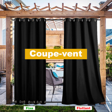 Tenda per pergola esterna antivento