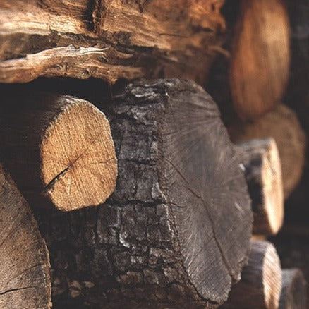 Bastone per tenda in legno naturale