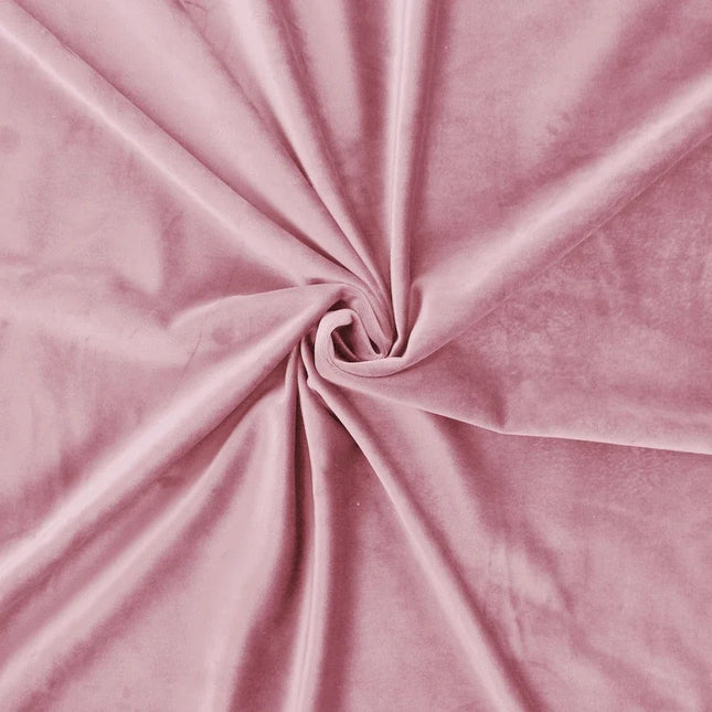 Tenda oscurante in velluto rosa
